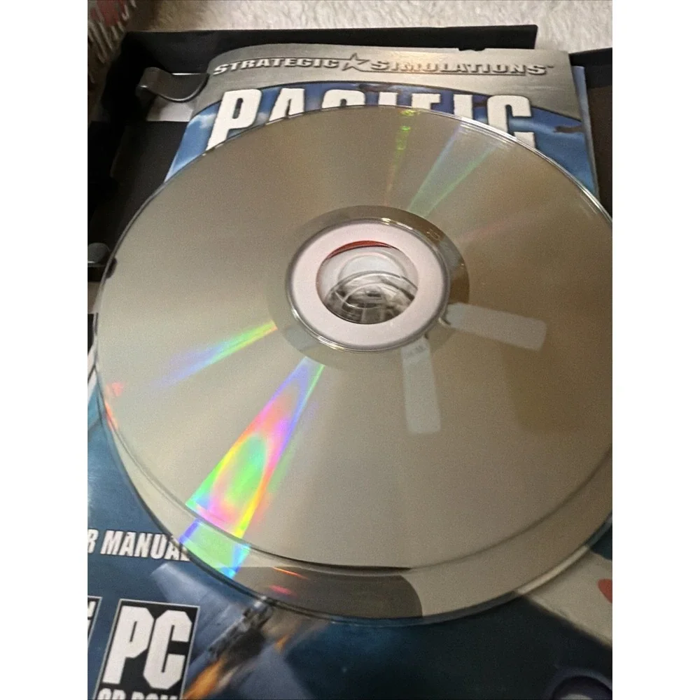 Pacific Fighters PC CD ROM VTG Strategy Simulations CIB Complete Sleeve Ubisoft